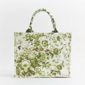 ★The  Collection THE QUEEN'S GREEN CANOPY SHOPPING BAG foldable-shopping-tote-1-